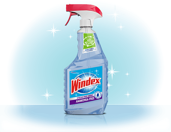 ammonia windex cleaner glass without streak solutions solution sup smell shine give johnson sc plexiglas