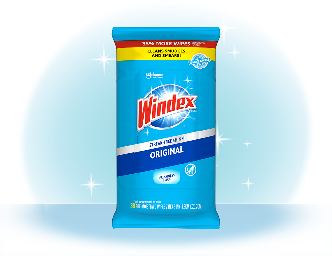 Original Wipes Windex Sc Johnson